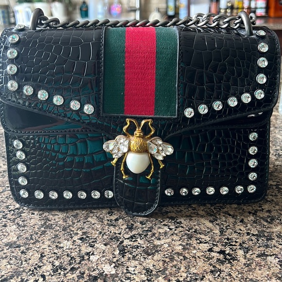 NEW Gucci Style Bumble Bee Bag - Picture 1 of 3